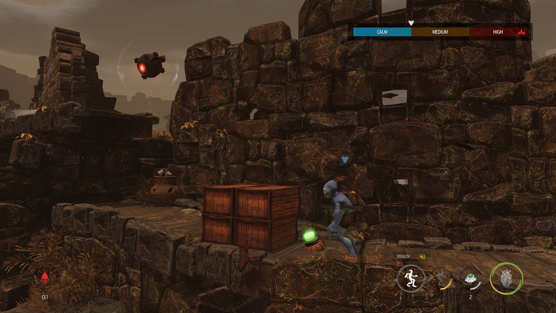 Oddworld Soulstorm Crates &amp; Mine