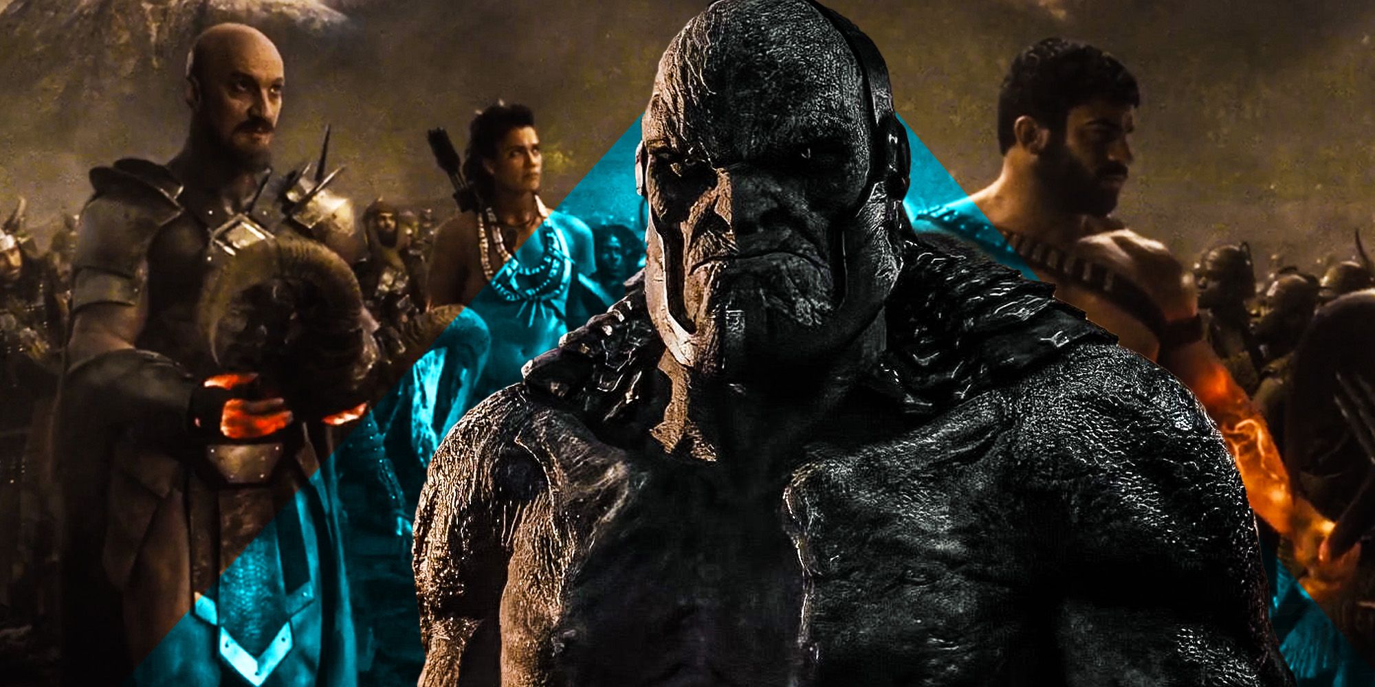 Old gods who helped defeat Darkseid Justice League Snyder cut zeus ares
