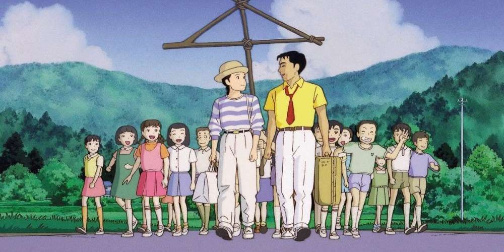 A still from Studio Ghibli's Only Yesterday.