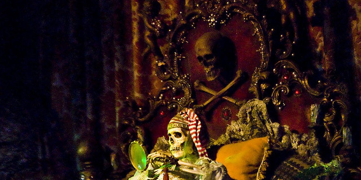The Real Skull On The Headboard of Pirates of the Caribbean