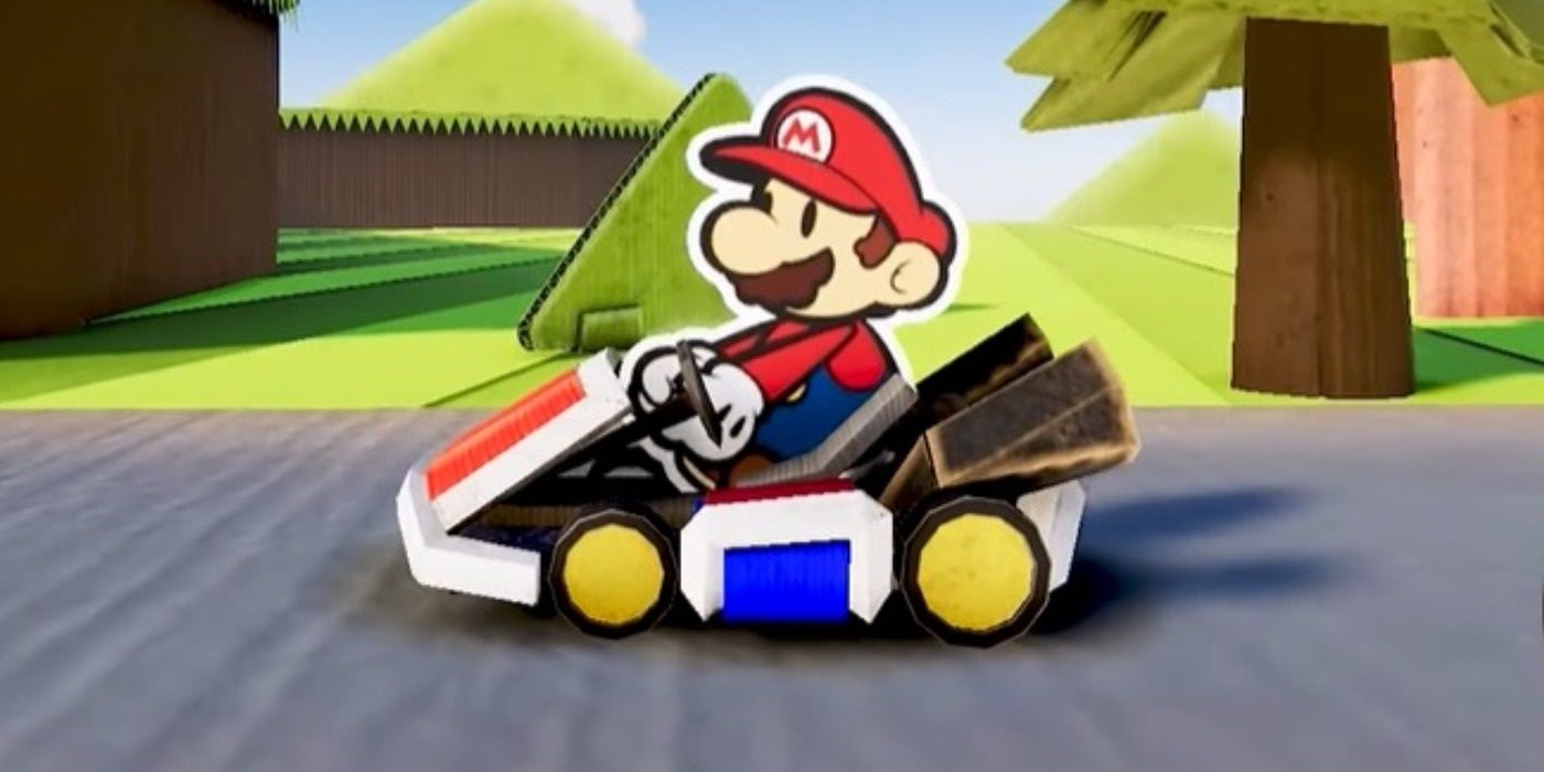 Paper Mario Kart Parody Cover