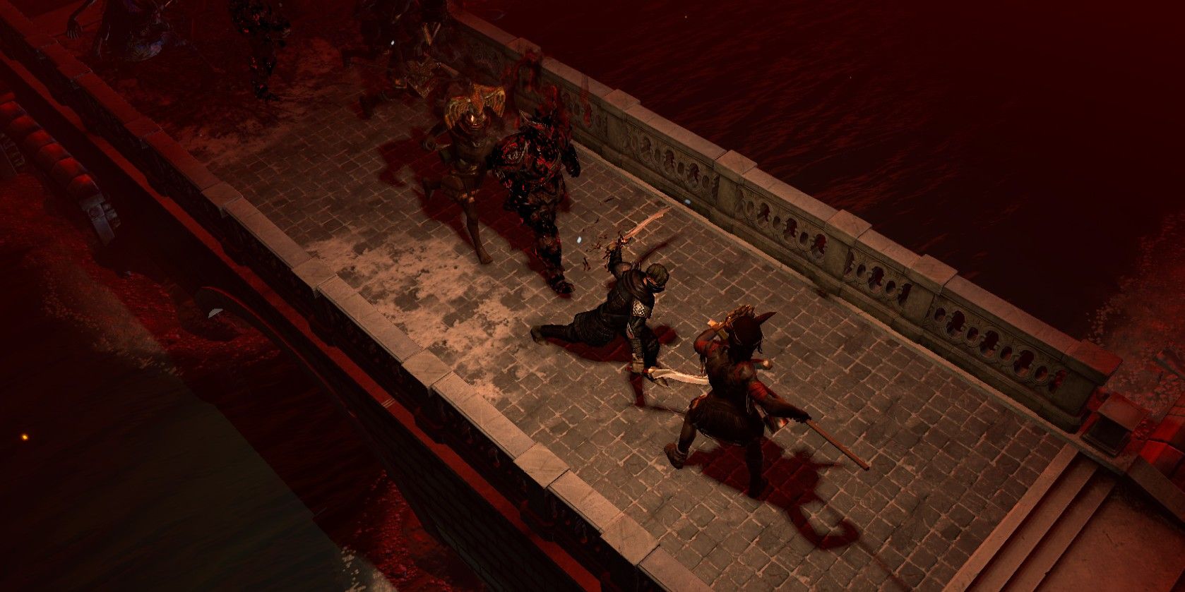 Uma captura de tela mostra a jogabilidade no Path of Exile