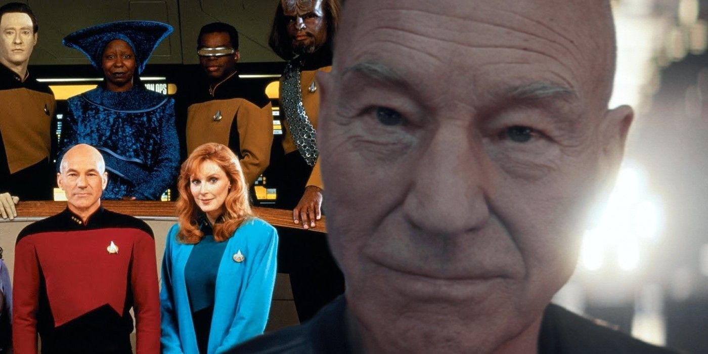 Patrick Stewart as Jean-Luc Picard in Star Trek and Next Generation cast