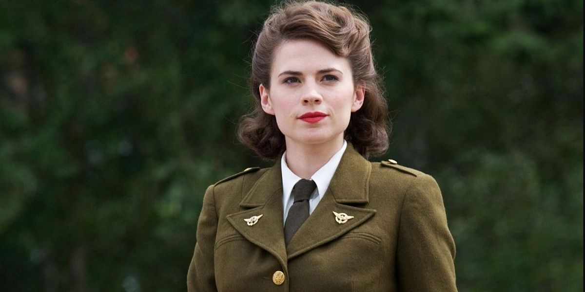 Peggy Carter in her military uniform