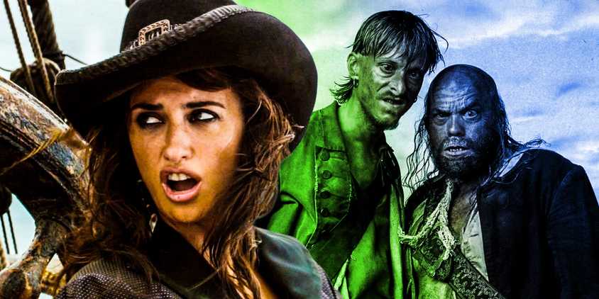 Penelope cruz Pirates of the caribbean on stranger tides comedy duo Pintel and Ragetti