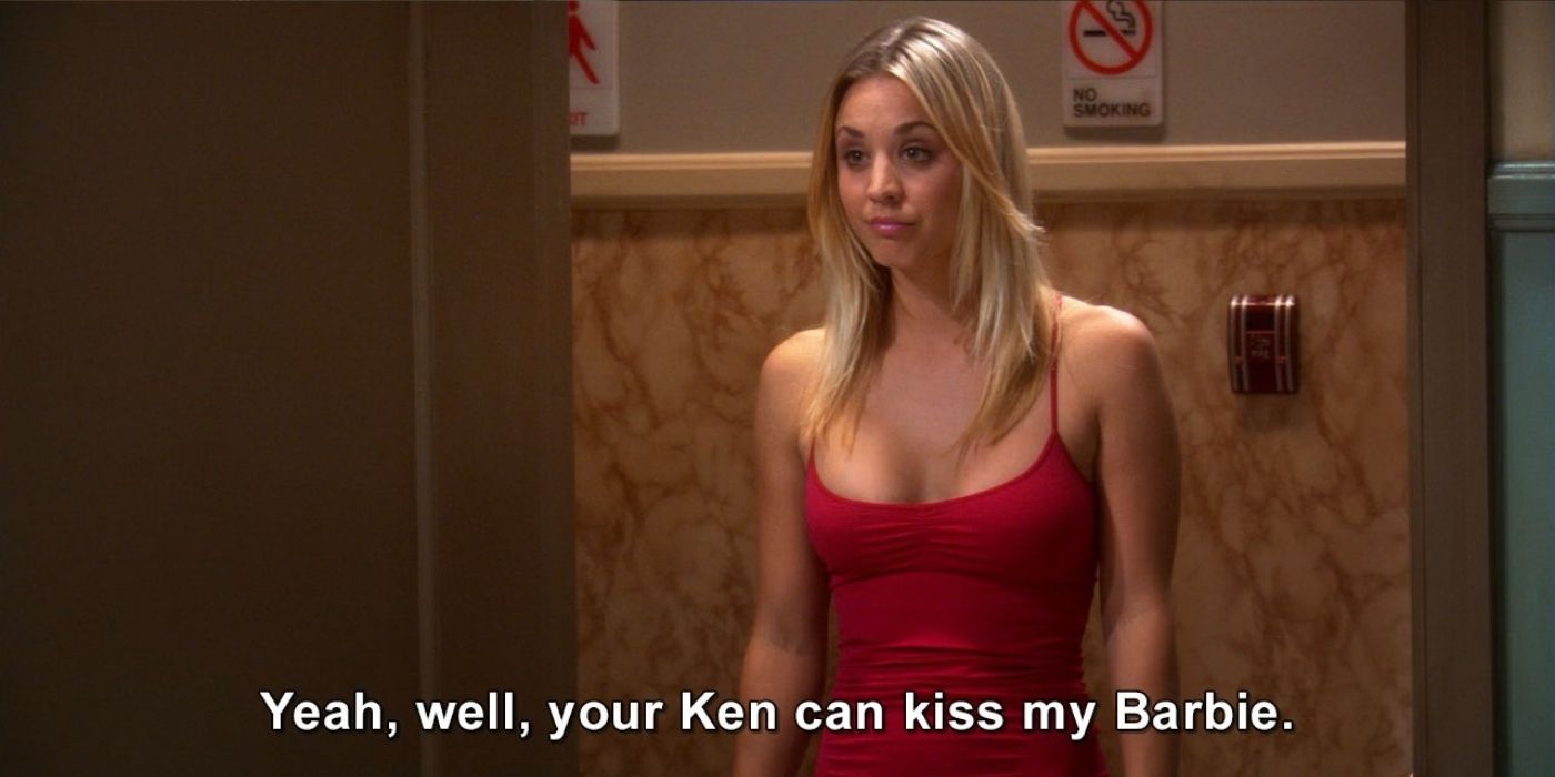 Penny talks to Sheldon about Barbie and Ken on TBBT