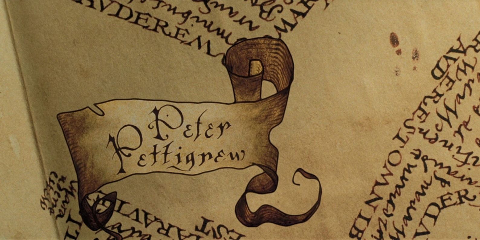 Peter Pettigrew On The Marauder's Map