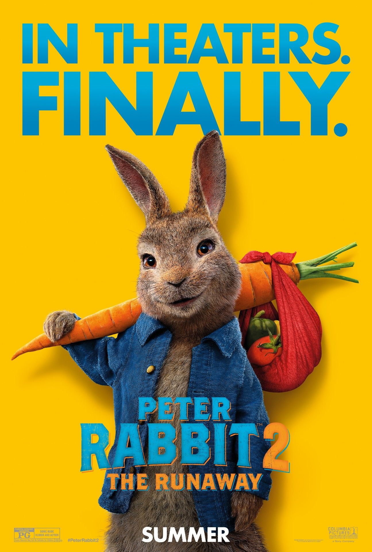 Peter Rabbit 2 The Runaway poster