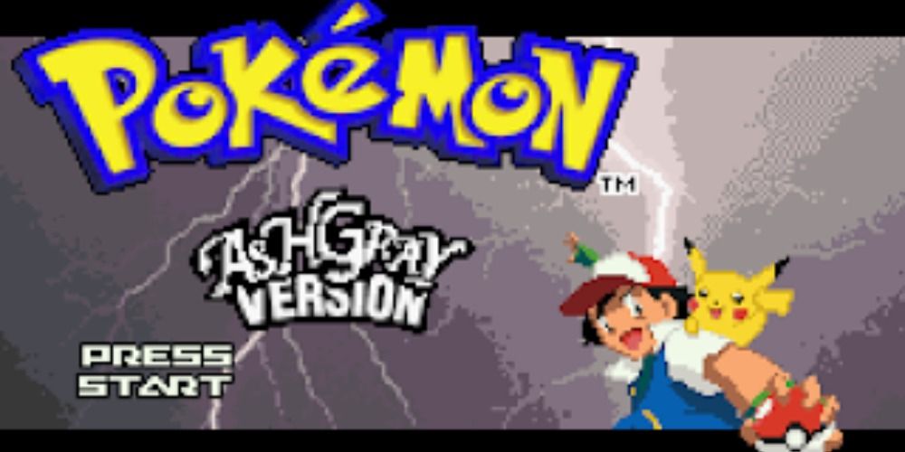 Screenshot of the fan made game Pokemon Ash Gray.