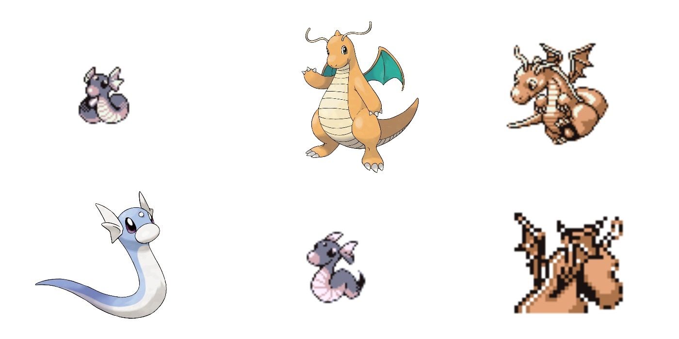 Pokemon Dragonite Gen 1 Differences