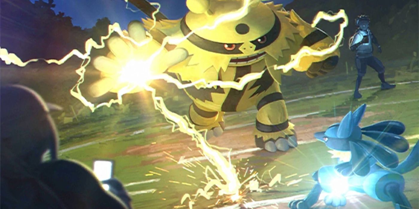Pokemon GO Trainer Battles Loading Screen Art