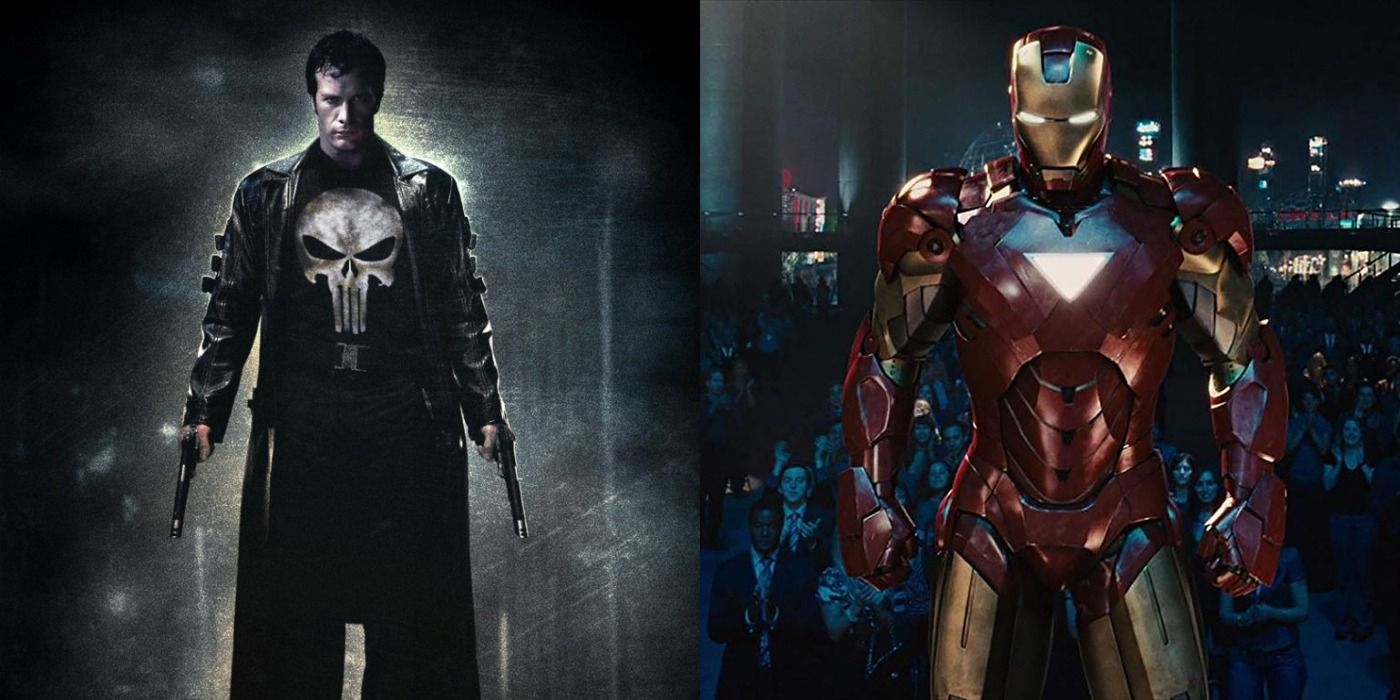 The Punisher and Iron Man side by side