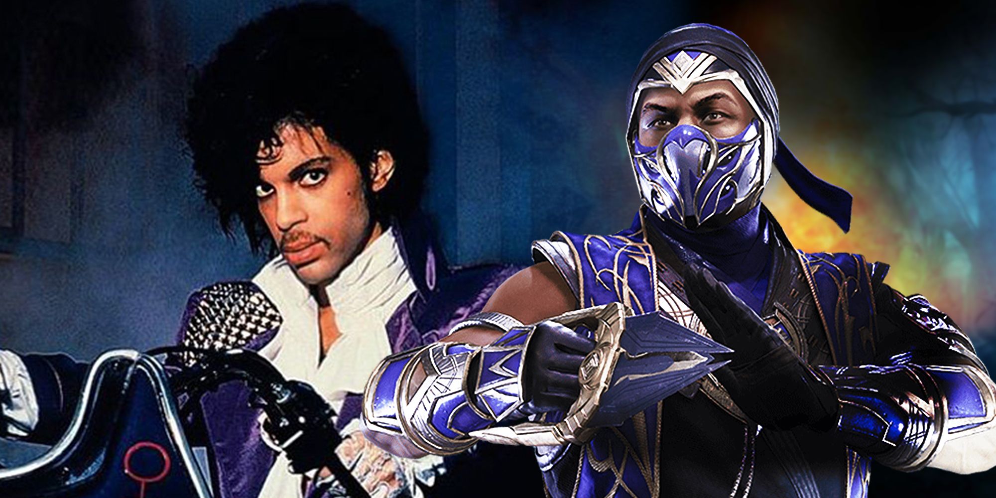 Purple Rain by Prince and Rain in Mortal Kombat
