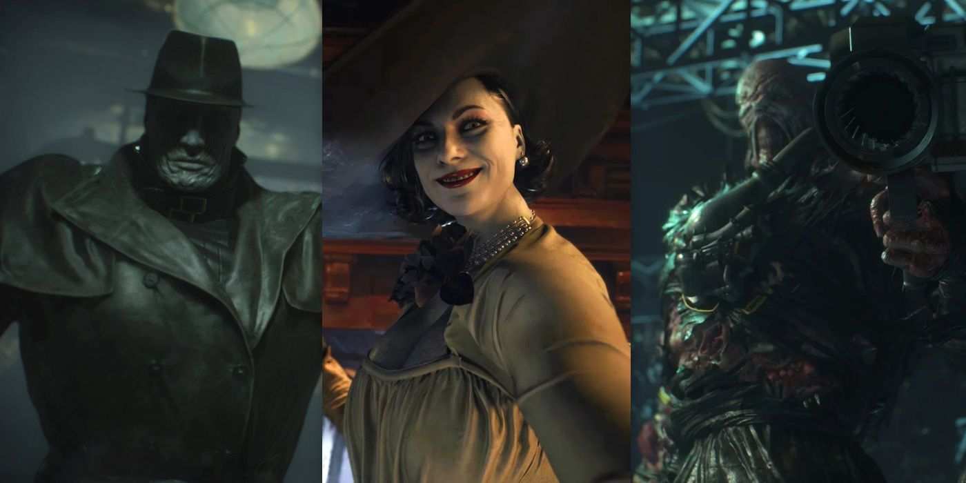 Lady Dimitrescu, Nemesis and Mr. X wallpaper by Dark-Rider28 on