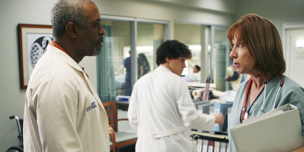 Nurse Debbie informs Richard that his wife was looking for him