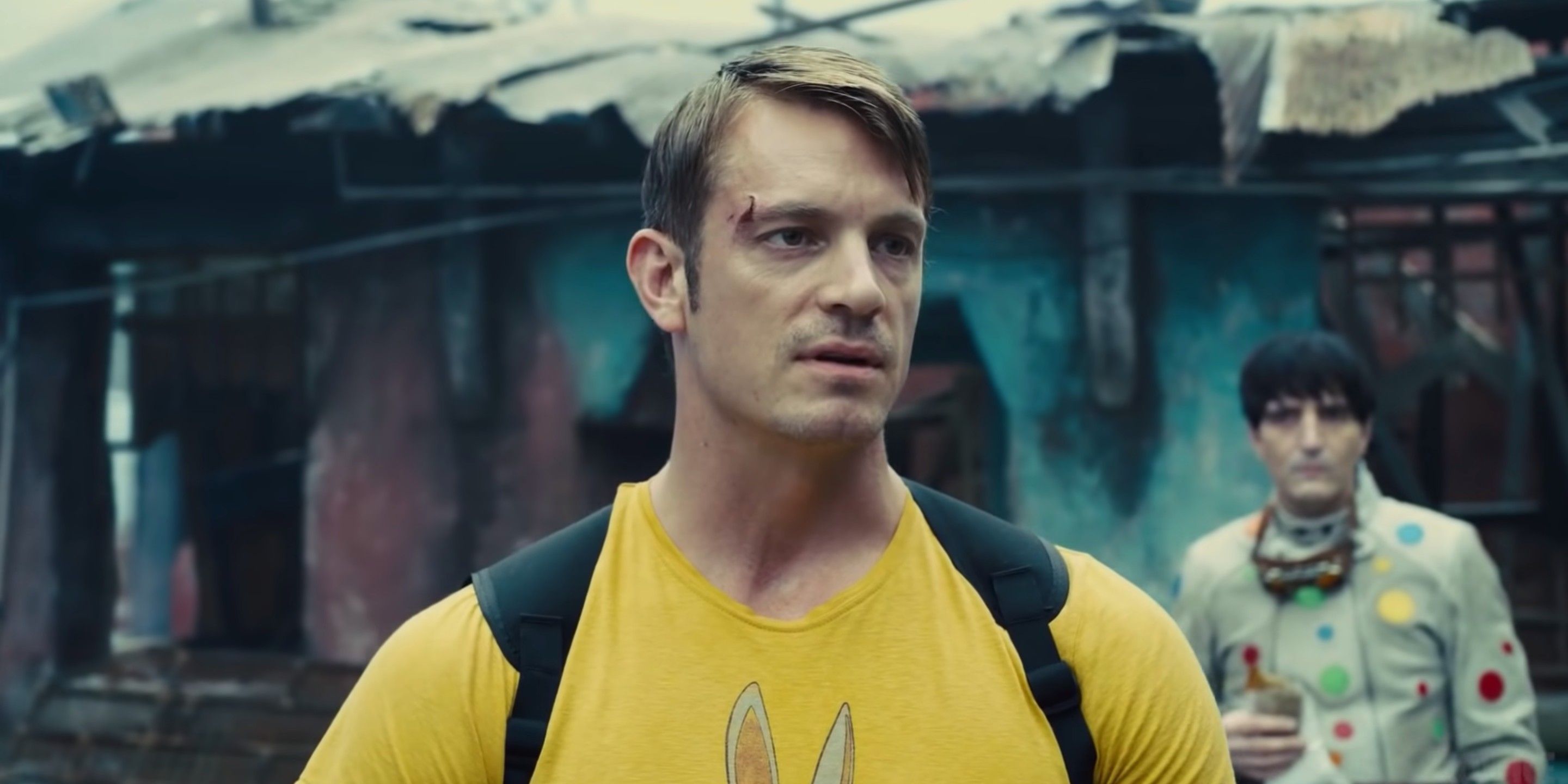 Joel Kinnaman as Rick Flag in The Suicide Squad