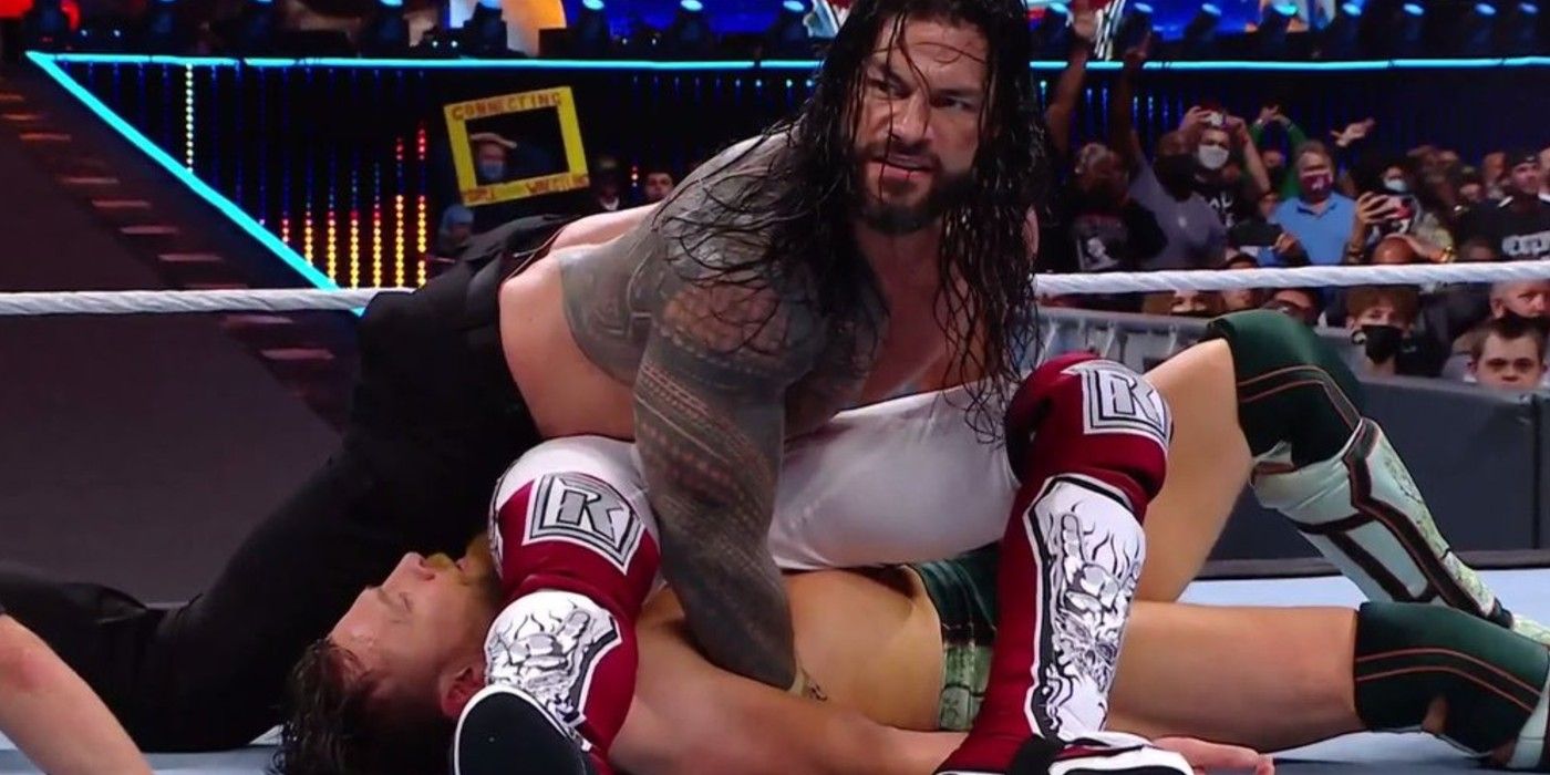 Roman Reigns and Daniel Bryan in WWE