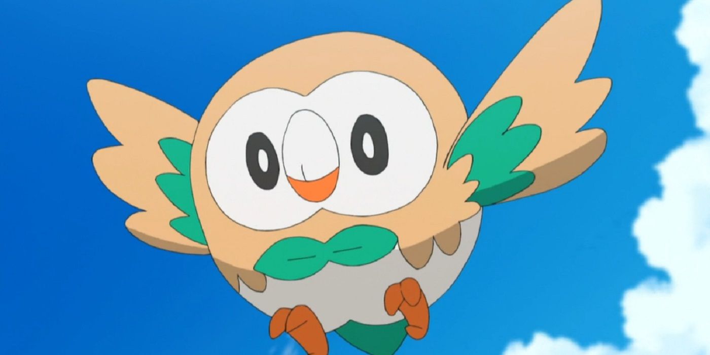 Rowlet Starter Alola Pokemon