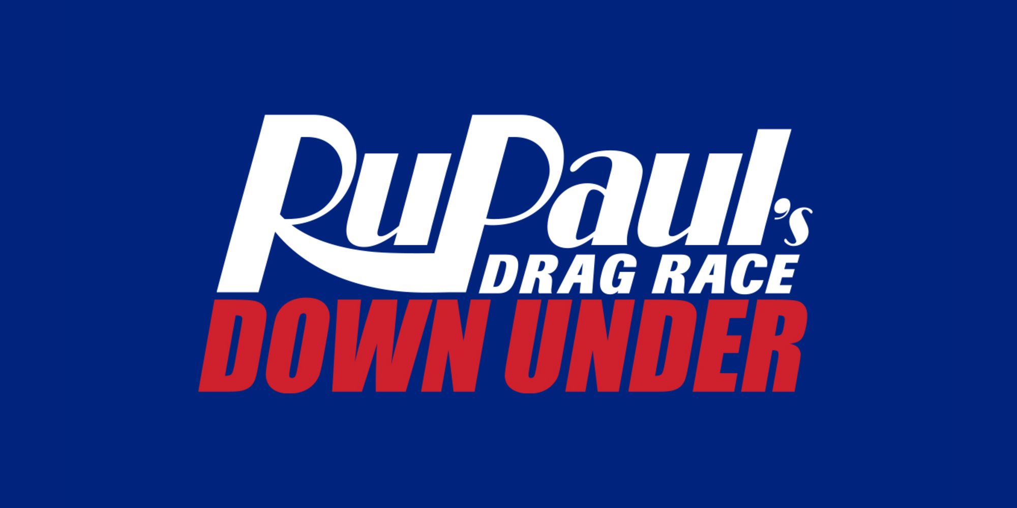 RuPauls Drag Race Down Under logo