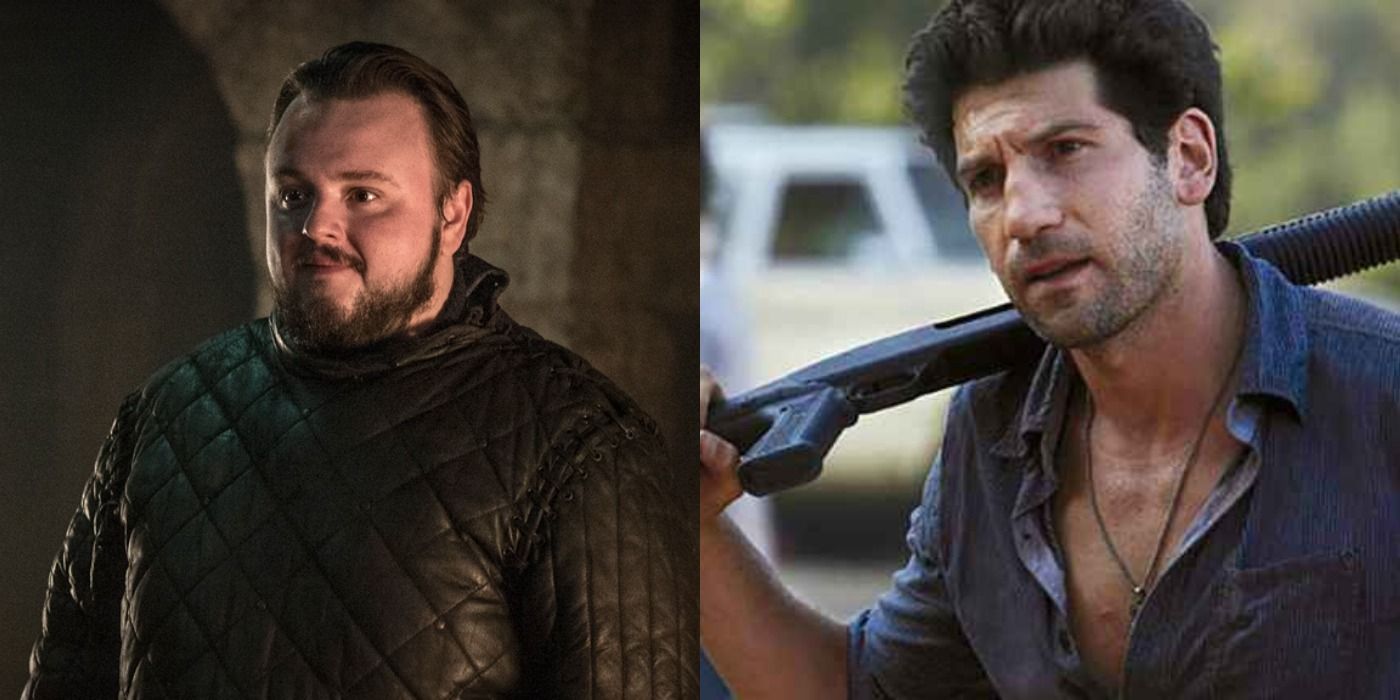 Samwell Tarly from Game Of Thrones and Shane from The Walking Dead