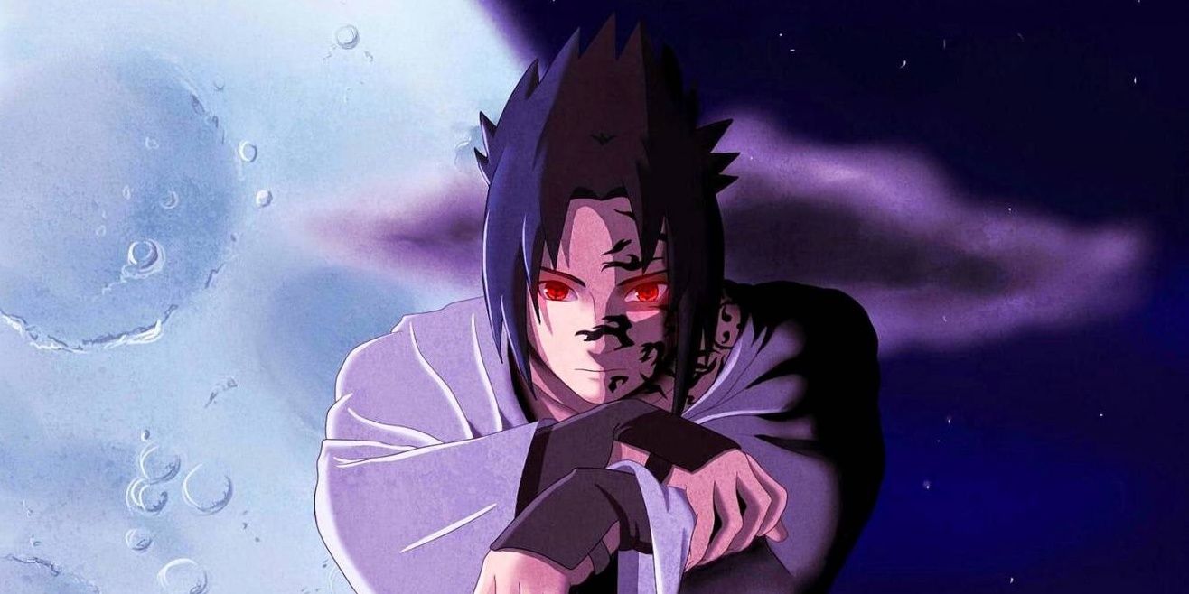 Sasuke Uchiha in the Naruto anime.