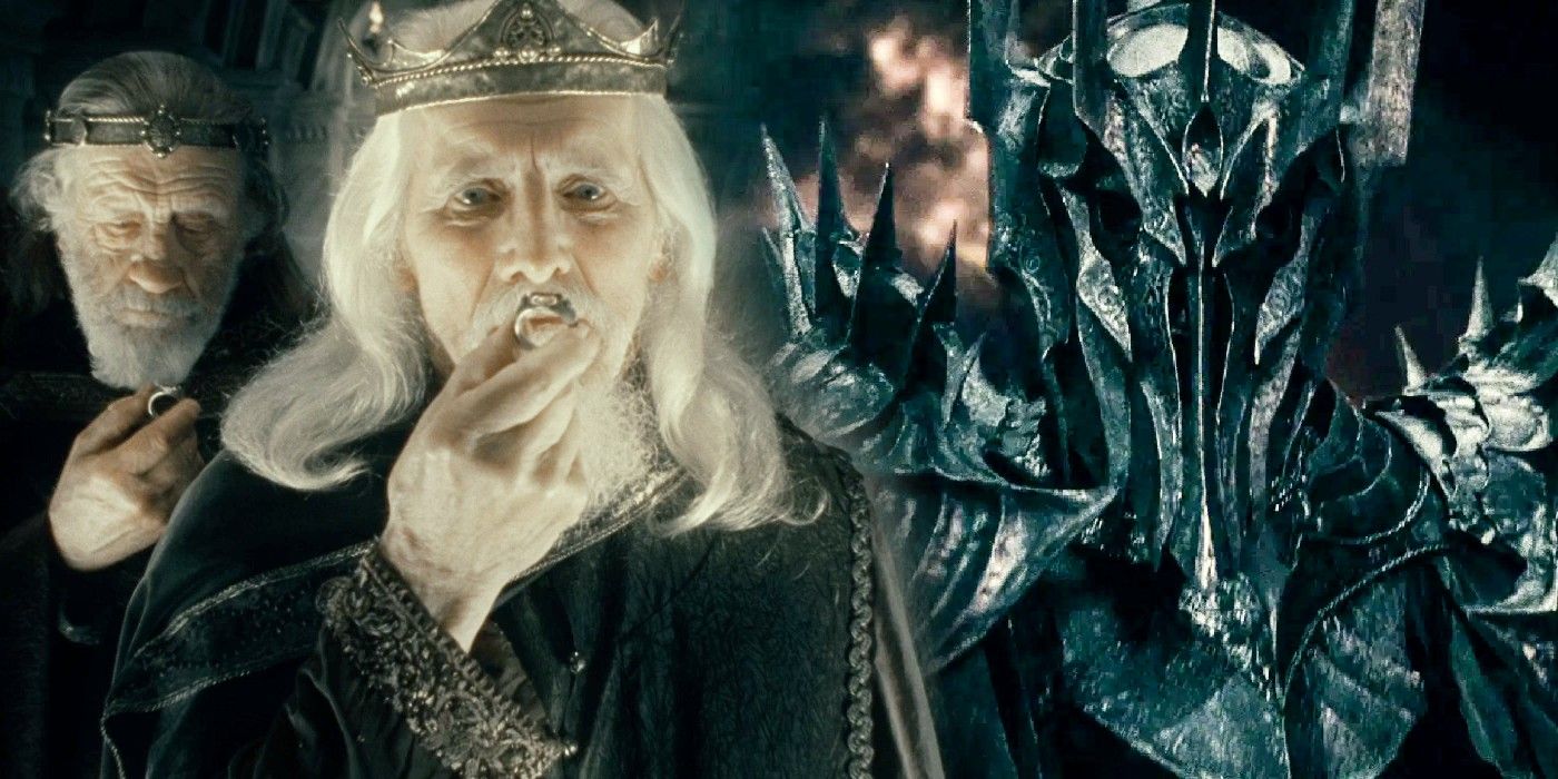 Sauron and Nazgul Ringwraiths in The Lord of the Rings