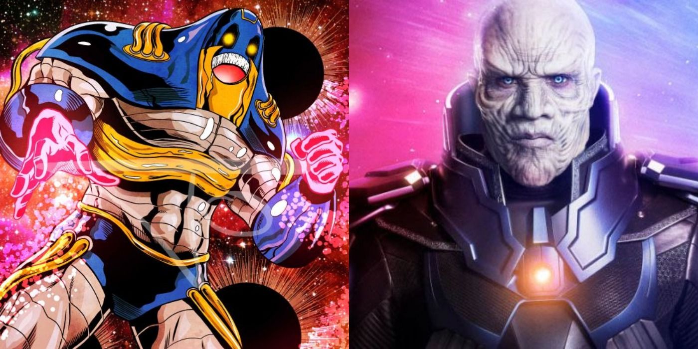 The Anti-Monitor from the comics and the Arrowverse