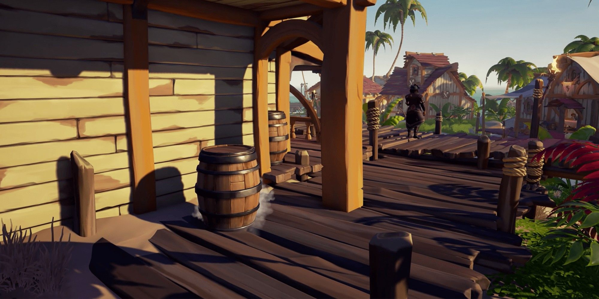 Sea of Thieves: How to Best Use the Barrel Disguise Emote