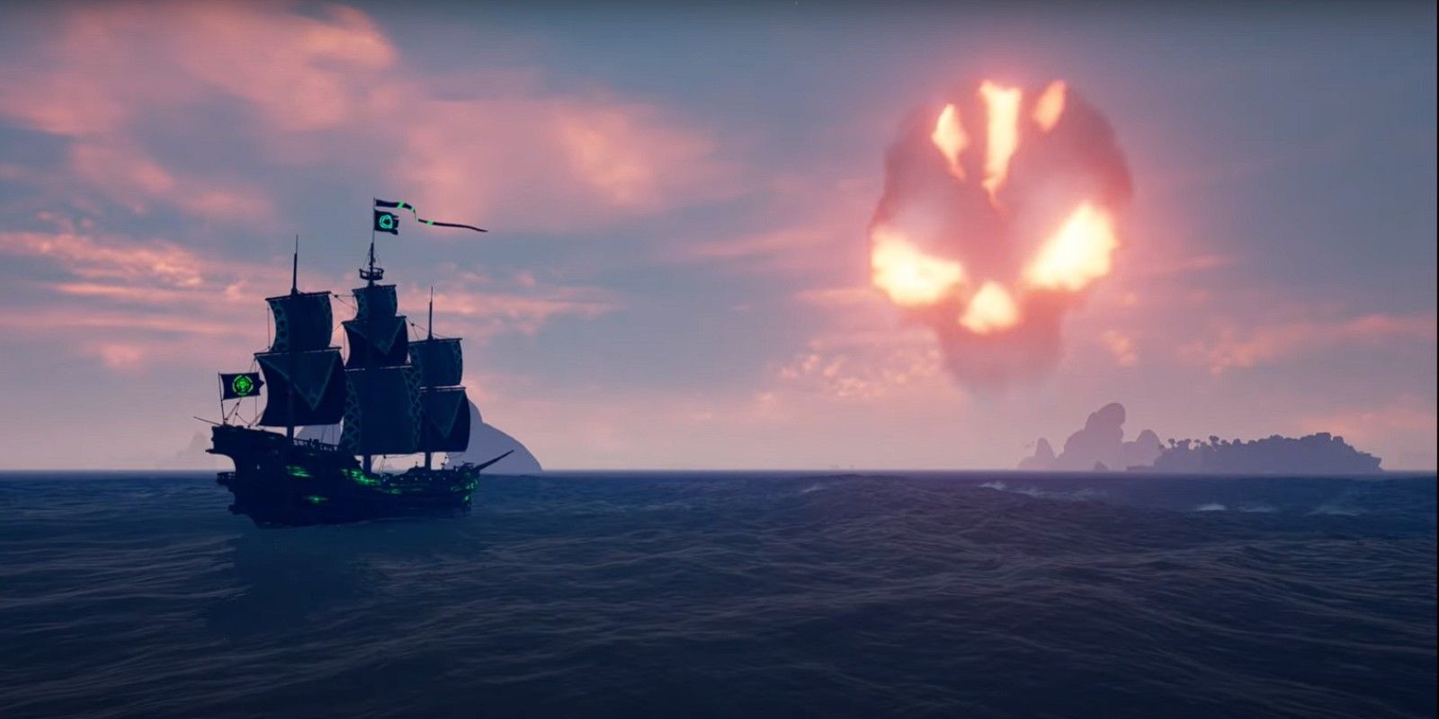 The Fort of Fortune rare world event marker for Sea of Thieves