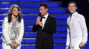 American Idol Season 10's Scotty McCreery, Lauren Alaina and Ryan Seacrest