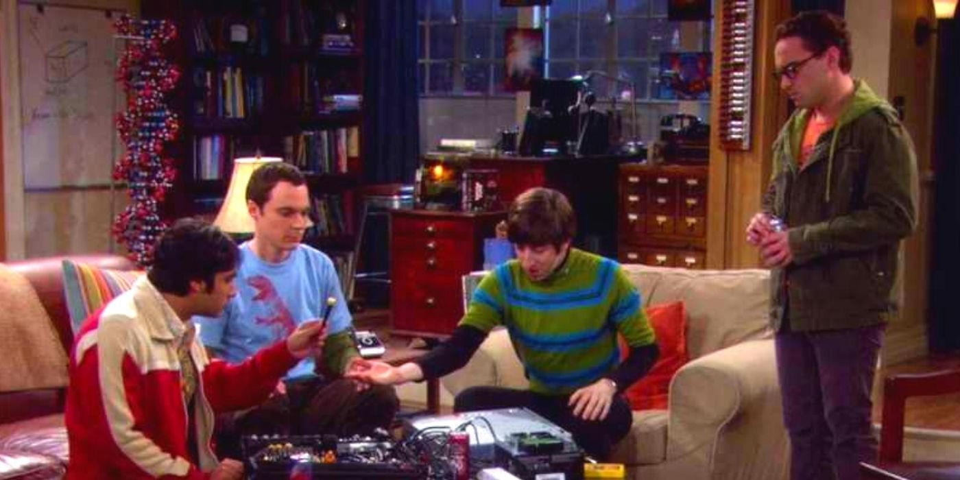 Season 2 of tbbt with the guys playing games