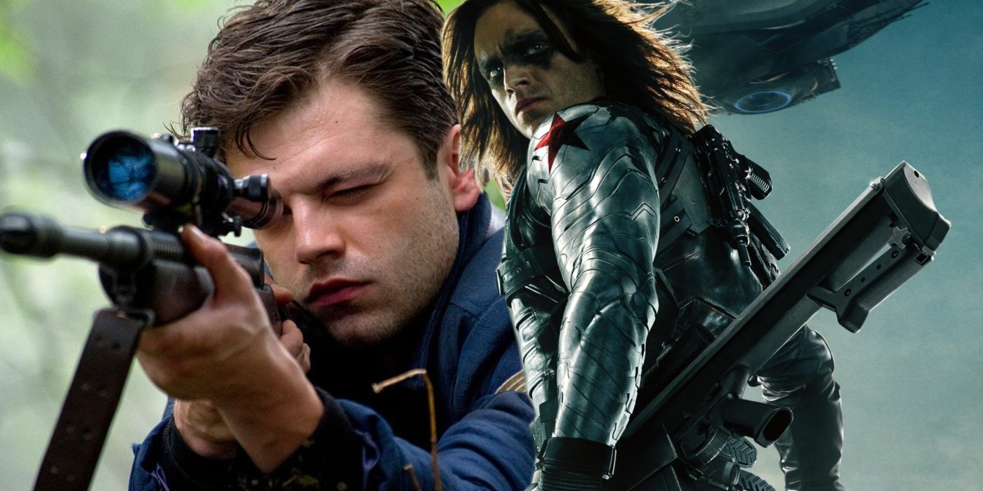 Sebastian Stan as Winter Soldier Bucky Barnes Sniper