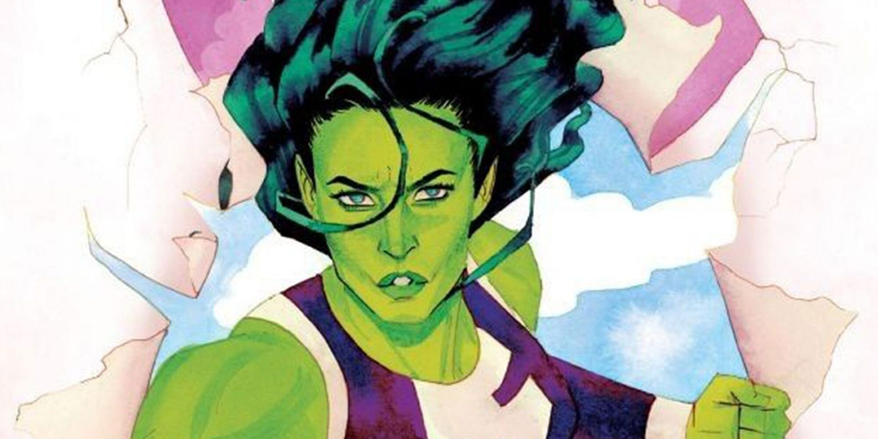 Sensational She-Hulk cover art