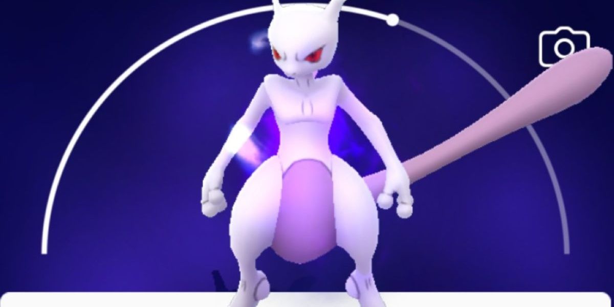 Shadow Mewtwo appears in a trainer's collection in Pokemon GO
