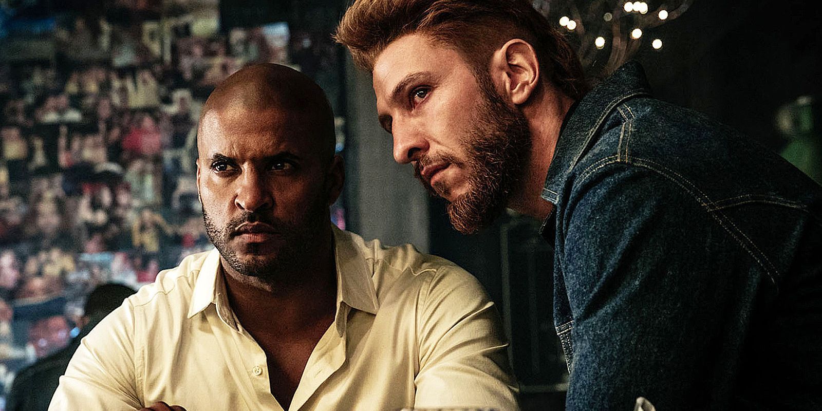 Mad Sweeney tells Shadow Moon about Wednesday's true identity and character in American Gods season 1