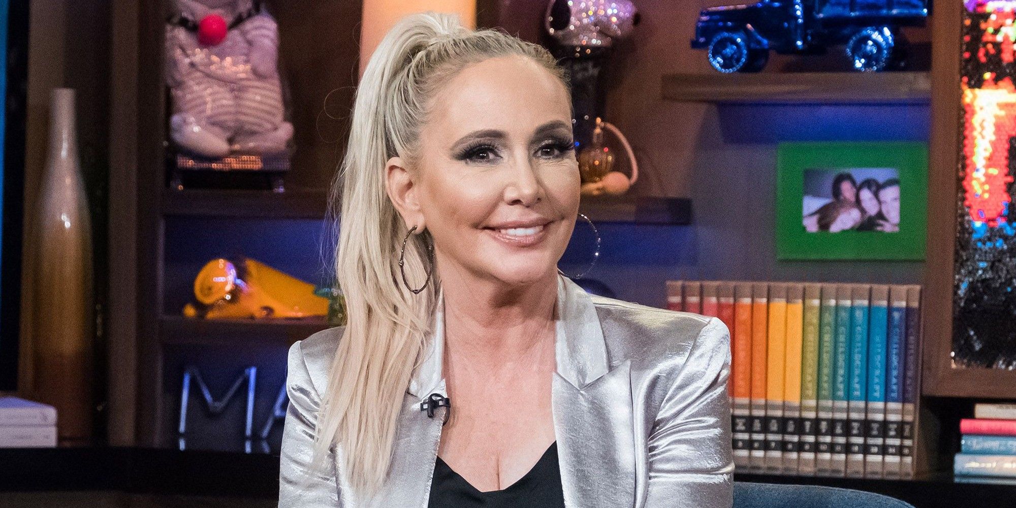 Shannon Beador from The Real Housewives of Orange County on Bravo's Watch What Happens Live
