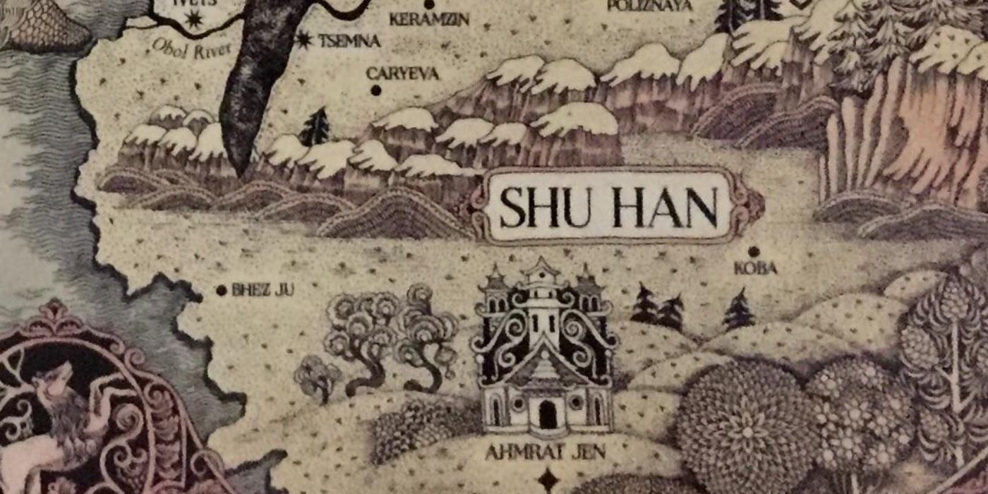 Shu Han in the Shadow and Bone Map