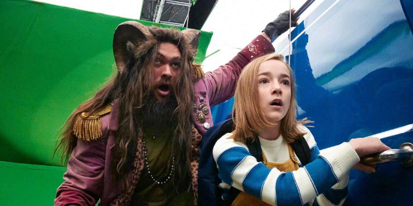 Slumberland Images Reveal Jason Momoa's Massive Horns In New Netflix Movie