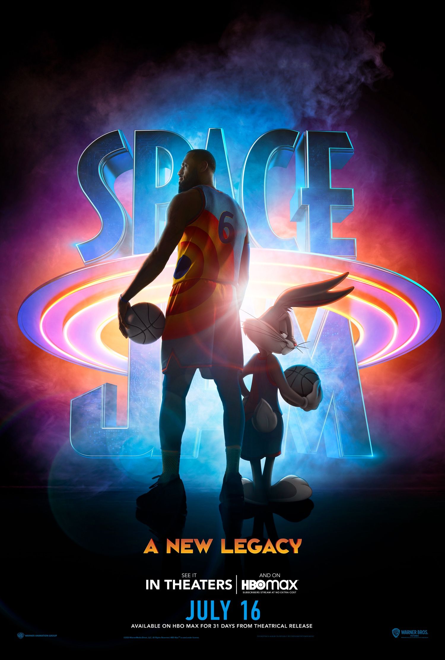 Space Jam A New Legacy official movie poster