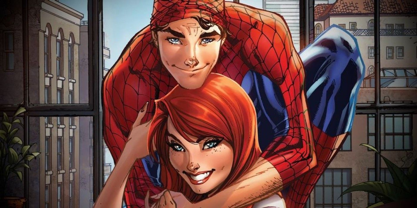 Spider0man and Mary Jane in New York