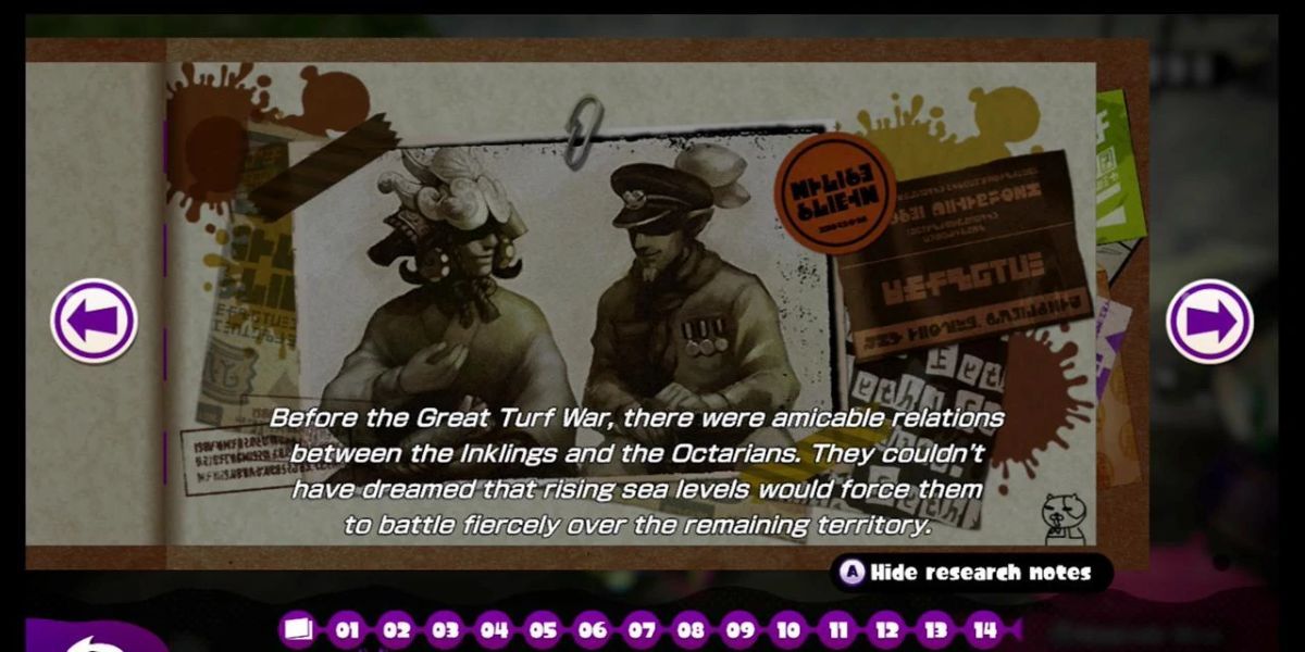 Octarians and Inklings before the Great Turf War.