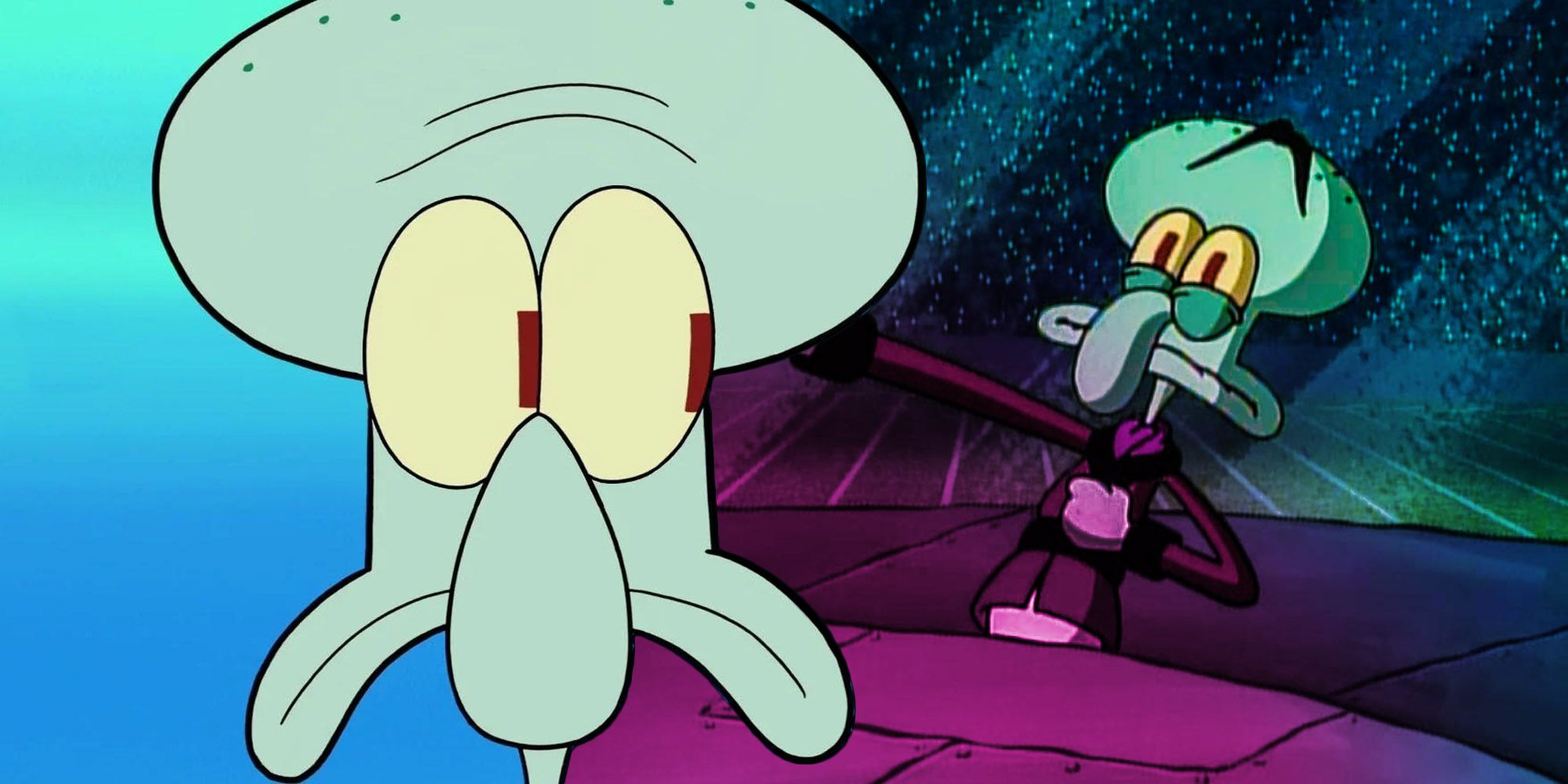 ...and one of the most notable ones is that between Squidward and Squilliam, and SpongeBob’s ...