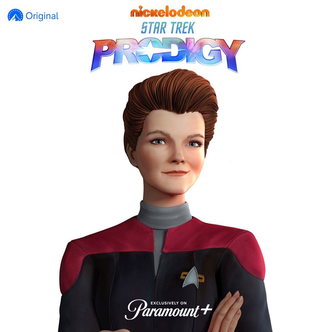 Star Trek: Prodigy Reveals First Look At Kate Mulgrew’s Captain Janeway