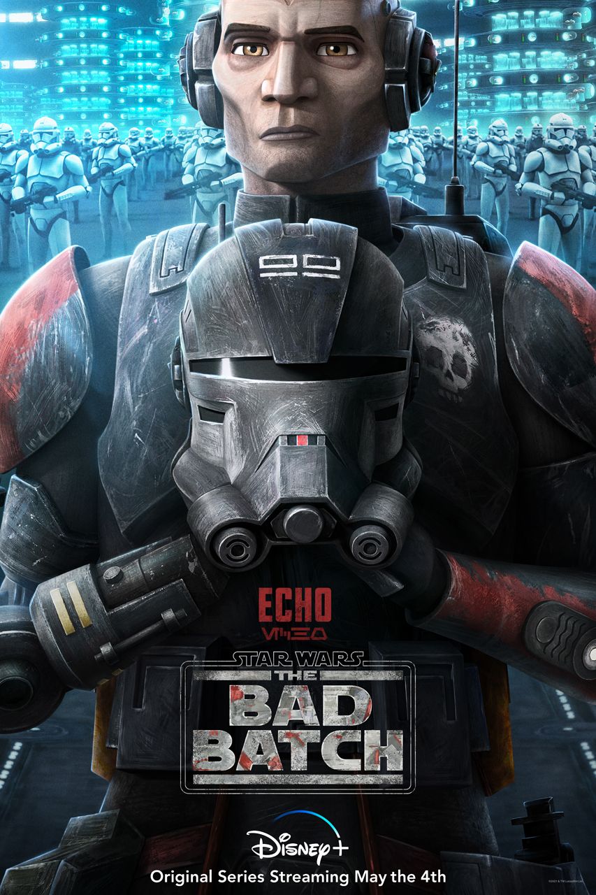 Star Wars The Bad Batch Poster Gives Detailed Look At Echos Armor