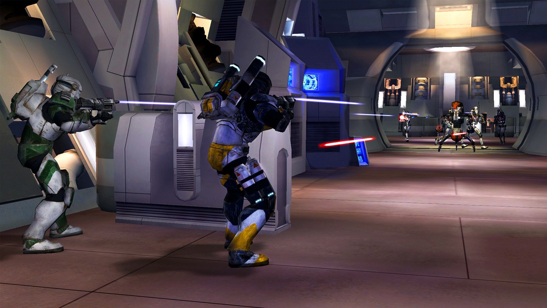 Star Wars Republic Commando Battle Droid Gameplay