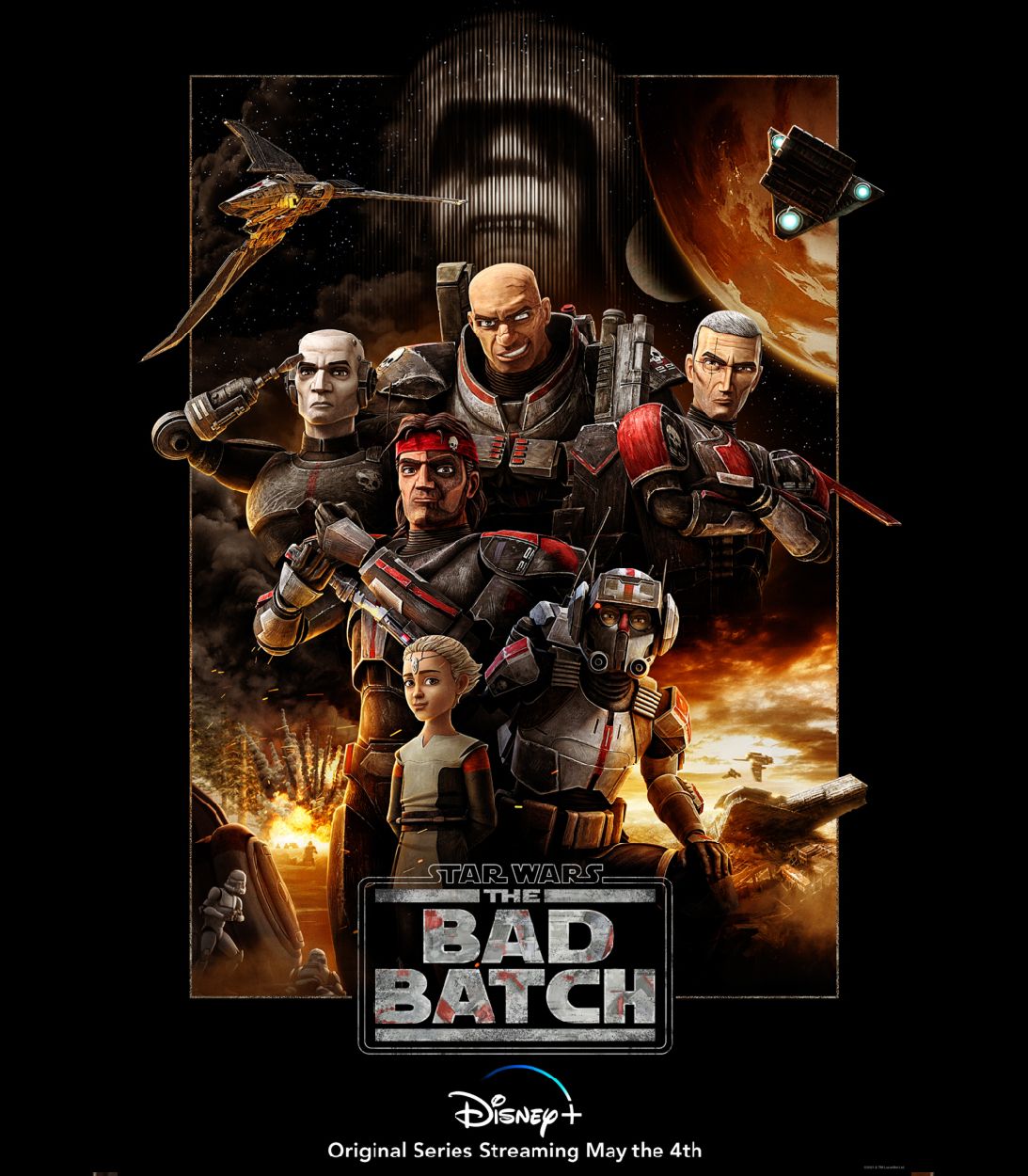 Star Wars The Bad Batch Poster Palpatine Vertical