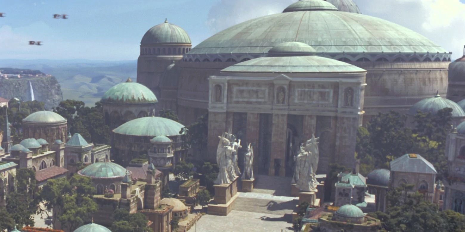  Theed Palace On Naboo as seen in Star Wars The Phantom Menace