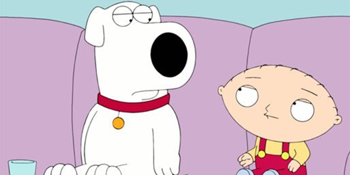 Stewie and Brian in Family Guy