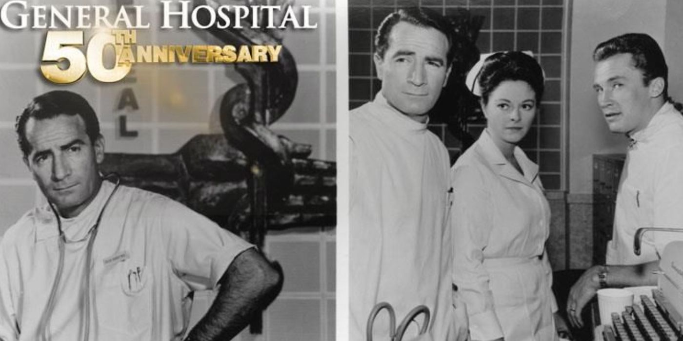 Stills from General Hospital's First Season marking the show's 50th anniversary