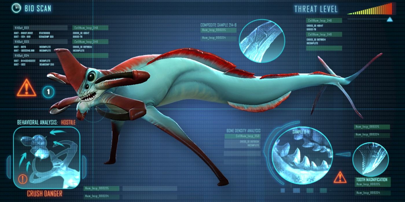 subnautica creatures too hostile